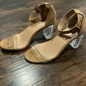 Torrid Elegant Tan Block Heel Sandals